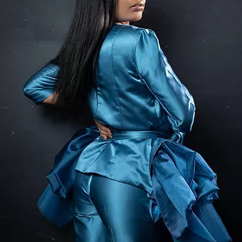 The Sapphire Siren 3-Piece Couture Set