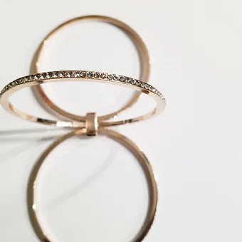 ROSE GOLD BANGLE SET