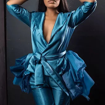 The Sapphire Siren 3-Piece Couture Set