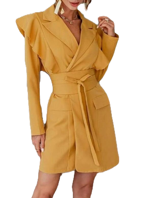 WRAP ME UP BLAZER DRESS